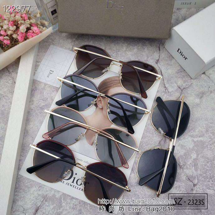 DIOR-迪奧 2019新款 太陽鏡 減輕強光負擔 遮擋有害光線防輻射 出行旅遊必備品 2323S  lly1267